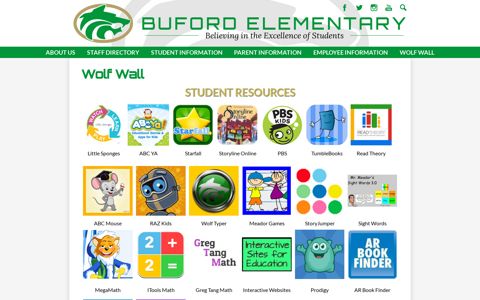 Wolf Wall – Wolf Wall – Buford Elementary School