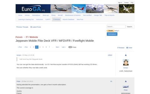 IT / Website - Jeppesen Mobile Flite Deck VFR / MFDVFR ...
