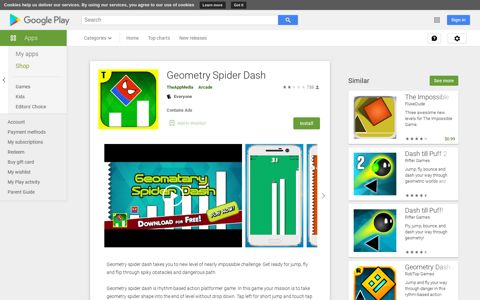 Geometry Spider Dash - Apps on Google Play