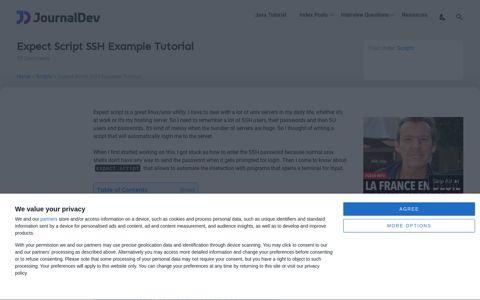 Expect Script SSH Example Tutorial - JournalDev