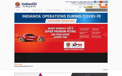 Indian Oil Corporation Ltd. : IndianOil : Iocl.com