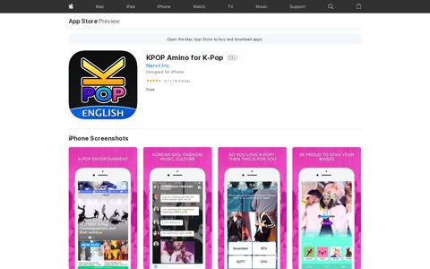 ‎KPOP Amino for K-Pop on the App Store