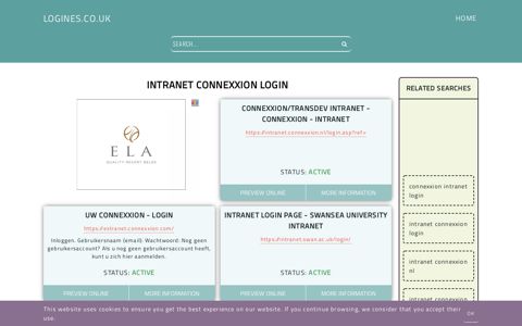 intranet connexxion login - General Information about Login