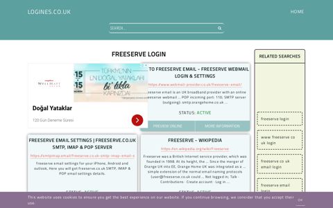 freeserve login - General Information about Login