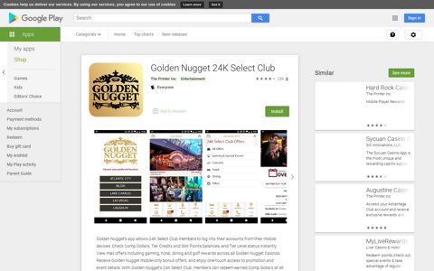Golden Nugget 24K Select Club - Apps on Google Play