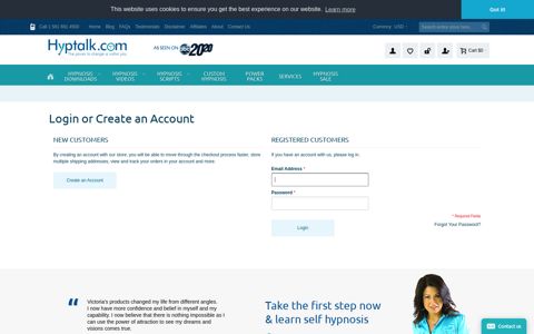 Login or Create an Account - Hyptalk.com