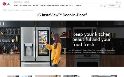 LG InstaView Refrigerators: Knock Twice For A New View | LG ...
