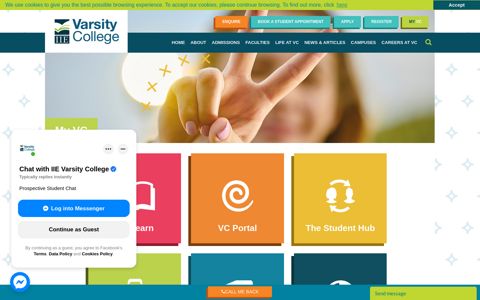 My VC | The IIE's Varsity College Student Portal