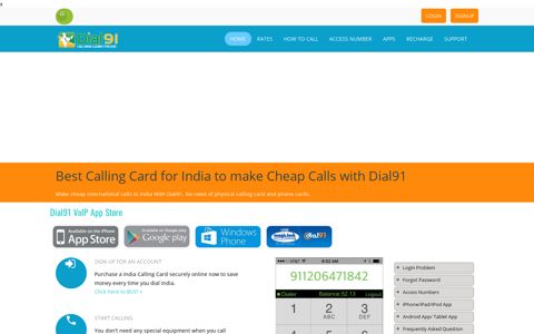 Best India Calling Card offers Call India now Just 1¢/min