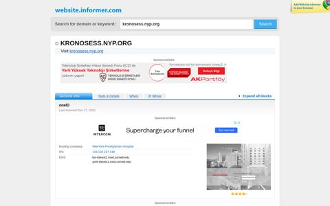 kronosess.nyp.org at Website Informer. oneID. Visit Kronosess ...