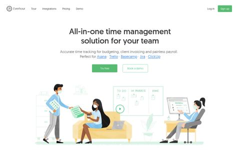 Everhour – Project Time Management System for Your Team