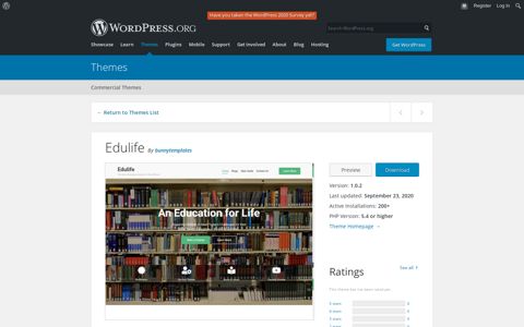 Edulife - WordPress theme | WordPress.org