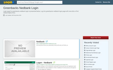 Greenbacks Nedbank Login - Loginii.com