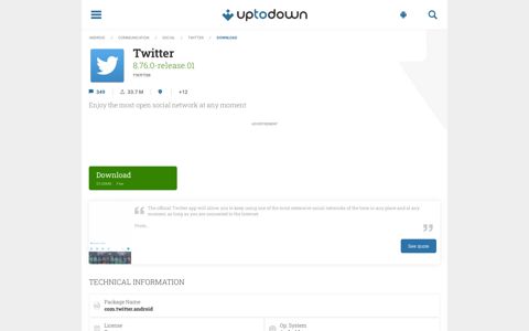Download Twitter for Android free | Uptodown.com