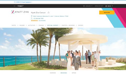 Destination Weddings In Cancun – Hyatt Ziva Cancun