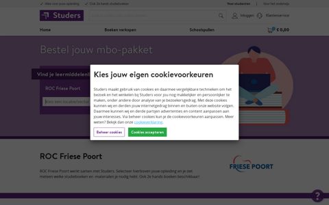 ROC Friese Poort - Zoek je lijst | Studers - alles draait om het ...