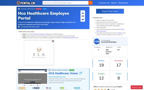 Hca Healthcare Employee Portal