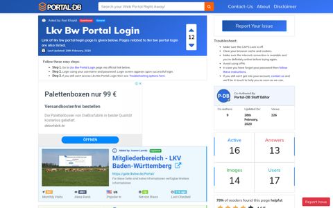 Lkv Bw Portal Login - Portal-DB.live