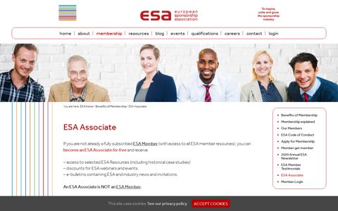 ESA Associate – European Sponsorship Association