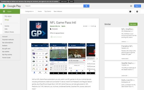 NFL Game Pass Intl - Apps on Google Play