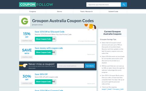Groupon.com.au Coupon Codes 2020 (30% discount ...