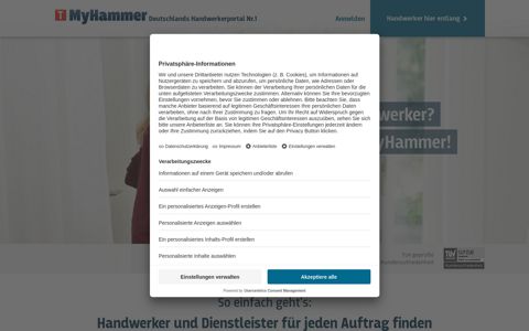 MyHammer: Handwerker finden bei Deutschlands ...
