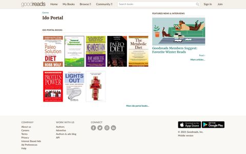 Ido Portal Shelf - Goodreads