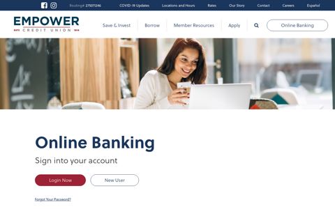 Online Banking - Empower Credit Union
