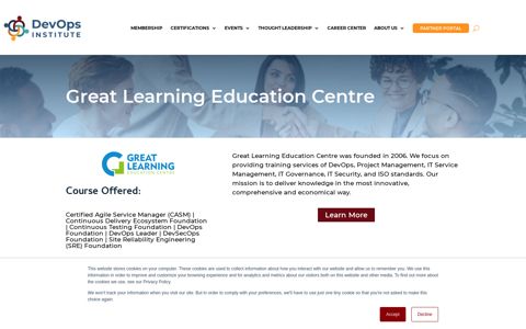 Great Learning Education Centre — DevOps Institute