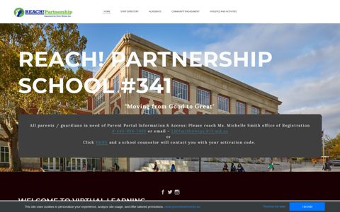 REACH Partnership School #341 - Home
