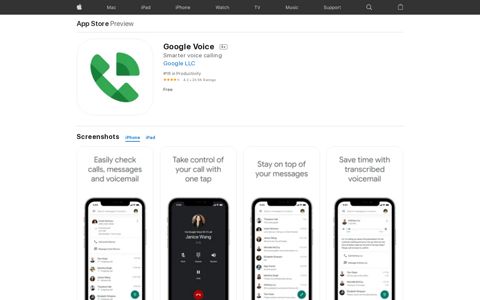 ‎Google Voice on the App Store