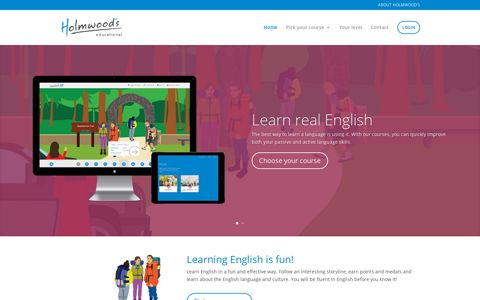 Learn English with Holmwood's: Learn English online ...