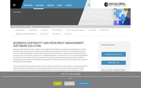 Business Continuity Management Software Solution - BWise