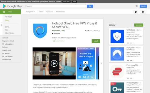 Hotspot Shield Free VPN Proxy & Secure VPN - Apps on ...