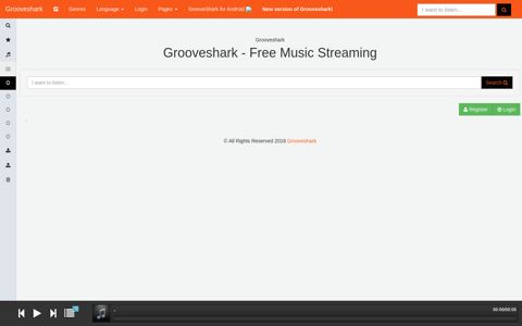 Grooveshark - Free Music Streaming