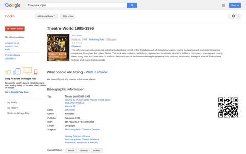 Theatre World 1995-1996 - Page 7 - Google Books Result
