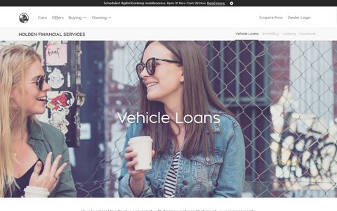 Vehicle Loans - Holden Financial Services