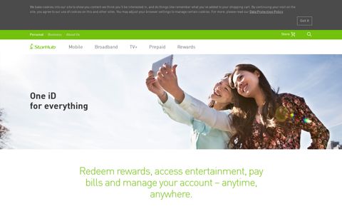 Learn more about your Hub iD | StarHub