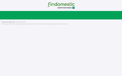 Area Clienti - Findomestic