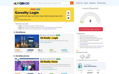 Gsrealty Login - A database full of login pages from all over ...