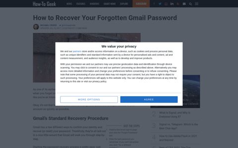 How to Recover Your Forgotten Gmail Password