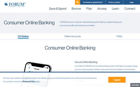 Online Banking | FORUM Credit Union