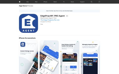 ‎EdgeProp MY: PRO Agent on the App Store
