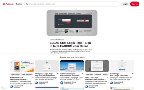 ELEAD CRM Login Page - Sign in to ELEADCRM.com Online ...