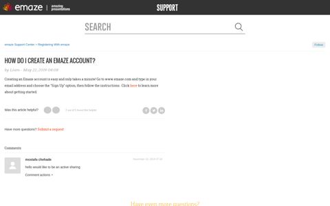 How do I create an Emaze account? – emaze Support Center