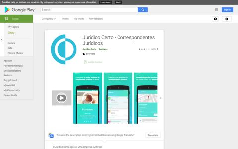 Jurídico Certo - Correspondentes Jurídicos - Apps on Google ...