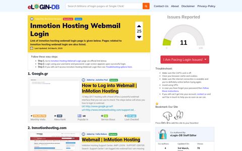 Inmotion Hosting Webmail Login