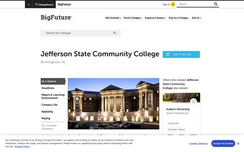 Jefferson State Community College - College Search