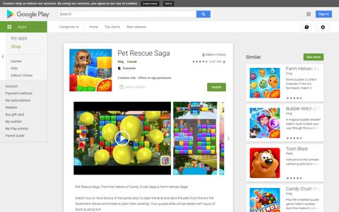 Pet Rescue Saga - Apps on Google Play