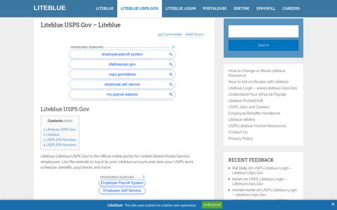 LiteBlue USPS Official - LiteBlue.USPS.gov | Liteblue Login